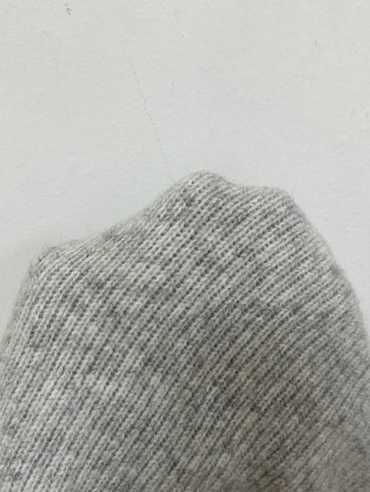 SHEIN LUNE Newly Upgraded Premium Thick Warm Women Grey Crew Neck Sweater Grey