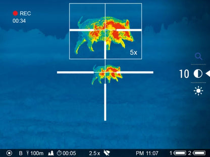 Thermal imaging binoculars ZElSS Merger LRF XL50
